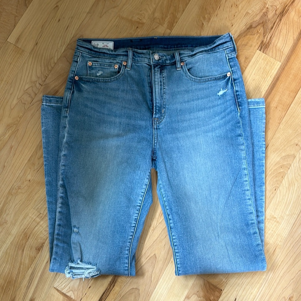 GAP High-rise flare jeans